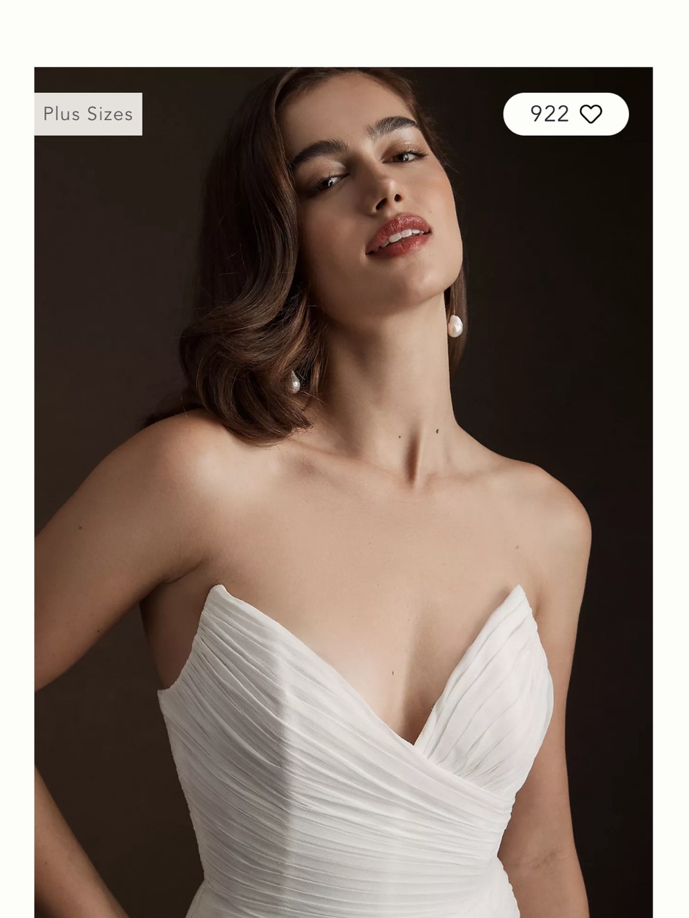 Watters Lupine Wedding Gown -NWT Unaltered - Picture 2 of 11